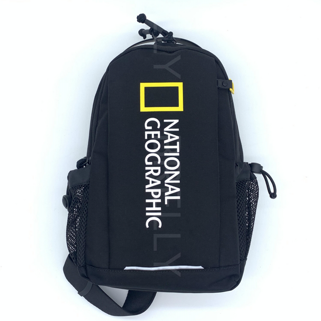 내셔널지오그래픽 시즌신상 빅로고 4L 슬링백 크로스백 가방 (블랙)