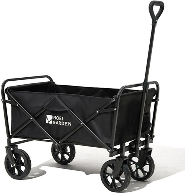모비가든 캠핑 웨건 PRO, 블랙, 1개