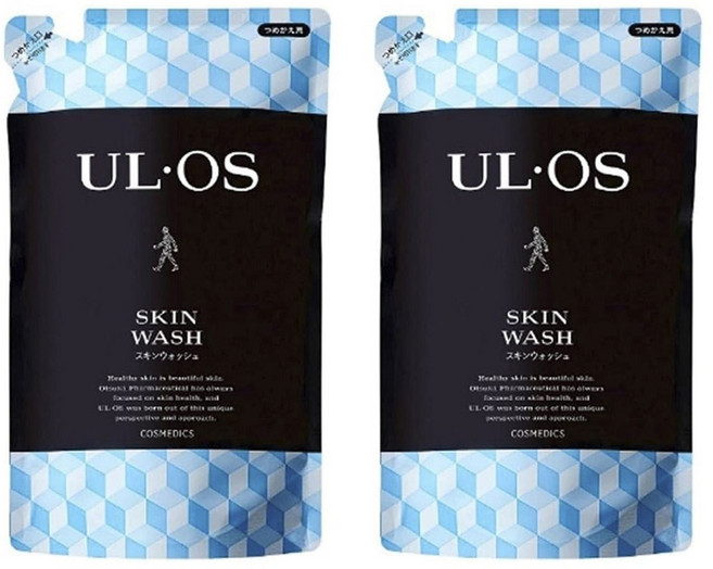 UL OS 淨味沐浴乳補充包, 2個, 420ml