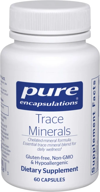 퓨어인캡슐레이션 트레이스 미네랄 영양제, 1개, 60회분 - 쿠팡