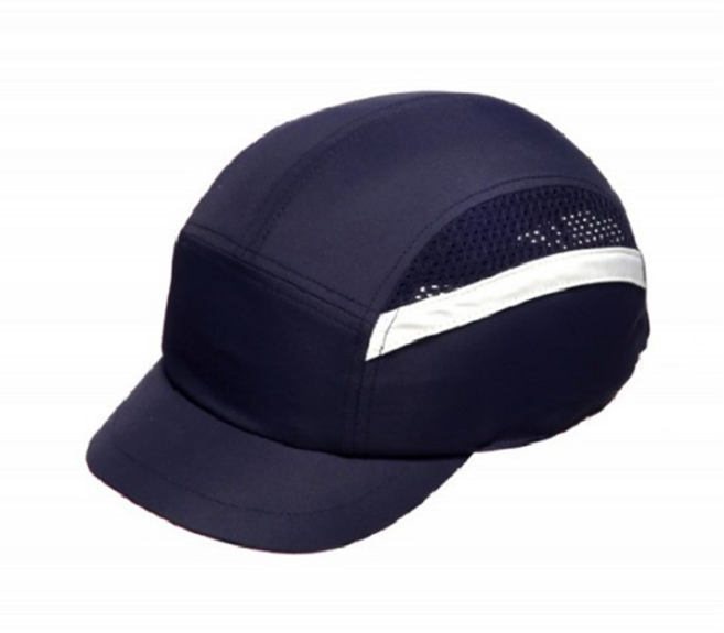 반도체 섬유 자동차조립라인 경작업에 사용하는 경작업모 국제안전, 남색, 1개