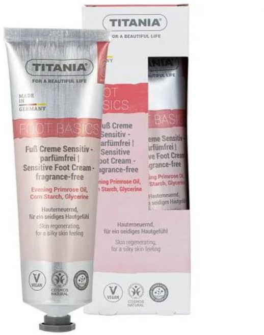 티타니아 Titania 풋 크림 센시티브, 100ml, 1개, 1