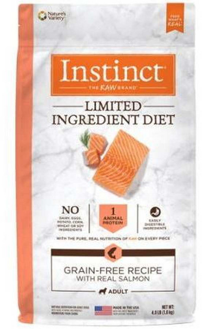 네이처스버라이어티 인스팅트 LID 독 키블, 연어, 1.8kg, 1개