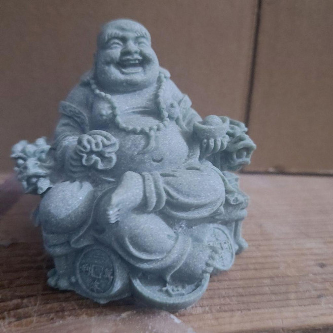 純銅彌勒佛像擺件 龍椅招財納福 工藝品