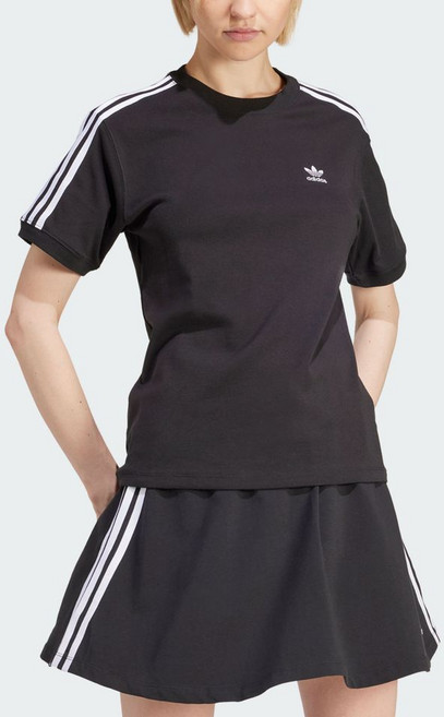 아디다스 3S 여성 반팔 티셔츠 면 티 반소매 오리지널 레귤러핏 상의