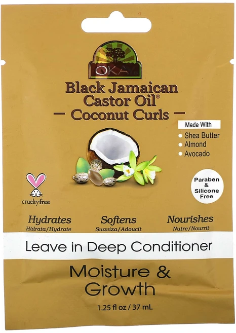 몸관리하세요 겨울입니다 Okay Pure Naturals Black Jamaican Castor Oil Coconut Curls Leave in Deep Conditioner 1., OkayPureNaturalsBlackJamaicanC - 쿠팡