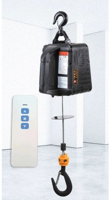 호박 윈치 미니 소형 수동 작키 호이스트 기중기 리모콘 휴대용 리프팅 체인블록, 300kg 유선 11.5m 8m 5종
