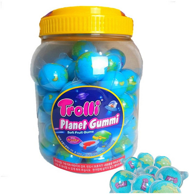 트롤리 플래닛 구미 지구젤리 18.8g X 30 개입 or 20개입 젤리, 30개