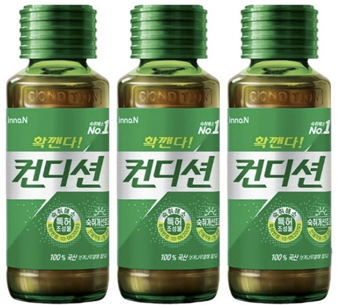 컨디션 헛개, 100ml, 3개