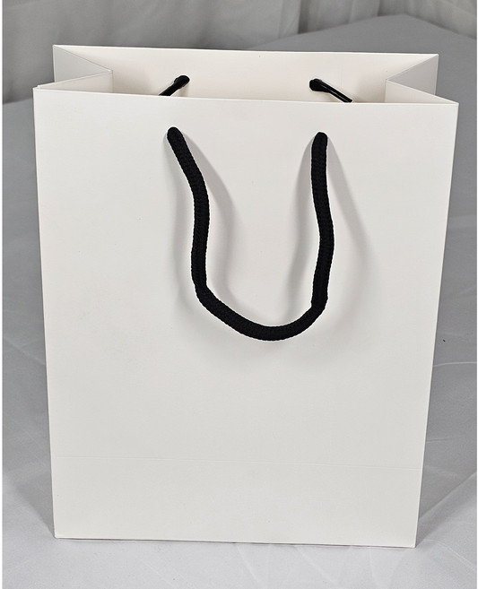 호야몰 무광코팅종이쇼핑백 두꺼운(230g) 다양한 색상 주문제작/인쇄가능 선물용, 50개, 백색(화이트)