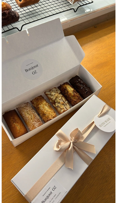 [오즈공방] 수제디저트 휘낭시에 답례품 회사간식 6개 Set, 1세트