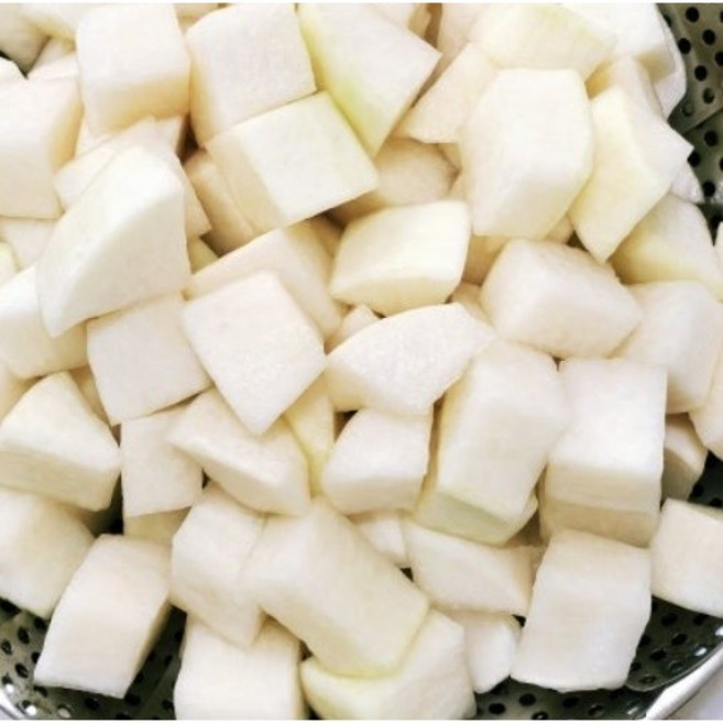 모들채소 무 깍둑썰기(잘게썰기 어린이용), 150g, 1개