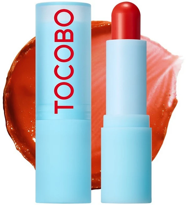 토코보 글래스 틴티드 립밤, 013 탠저린 레드, 3.5g, 1개 - 쿠팡