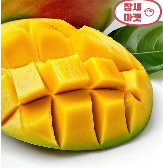 참새마켓 달콤상큼 직수입애플망고, 1개, 4kg(8-10개입)