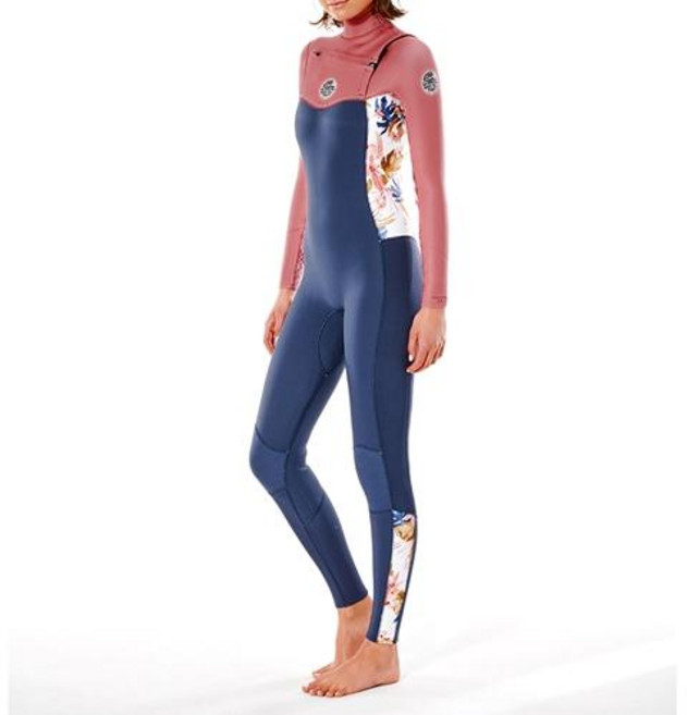 립컬 여자 서핑슈트 웻슈트 다운패트롤 5/3미리 체스트집 [R204WS65F 784], 4