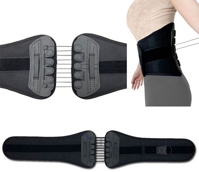 닥터 핸드퓨리 도르래 허리보호대 / 의료기기 특허등록 / 국내제조/ 5가지사이즈 / 25인치~45인치, 1개