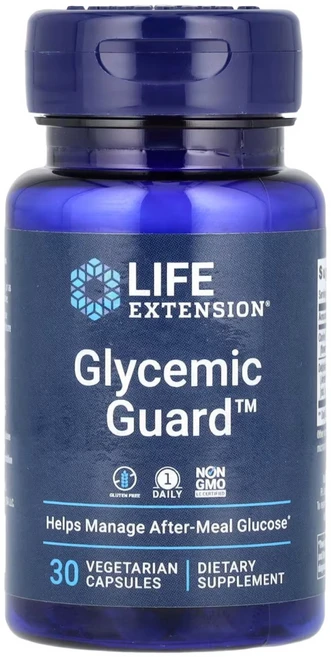 라이프익스텐션 Glycemic Guard 정향 마키베리 30캡슐 Life Extension, 4개, 30정 - 쿠팡