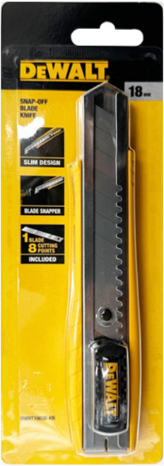 디월트 커터칼 중형 카타칼 다용도 사무용품 DWHT10038-KR 18mm
