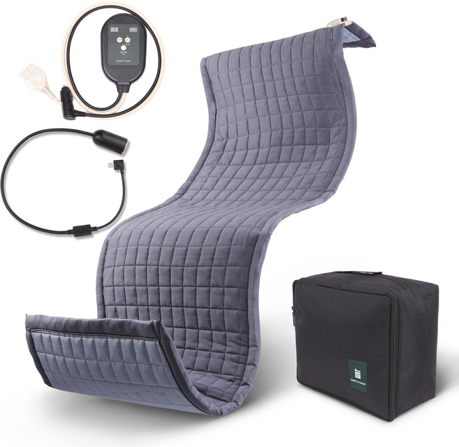 꼼지락 2세대 이노베이션 탄소매트(대) 보조배터리 12V조절기+c타입 커넥터 사용, 이노베이션 2세대(대)+12v조절기+C핀커넥터