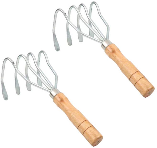 치프몰 다용도 네발 갈퀴 갈고리, 2개