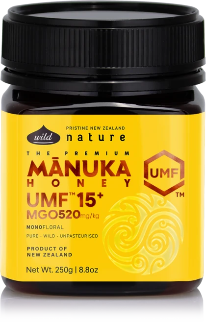 와일드네이처 아침에 좋은 마누카꿀 UMF15+ (MGO520+), 250g, 1개 - 쿠팡