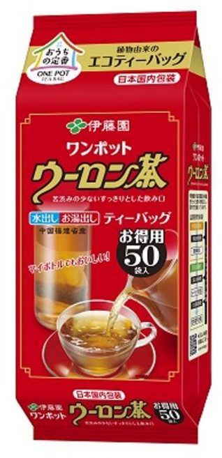 이토엔 일본 우롱차 티백, 4g, 50개입, 4개