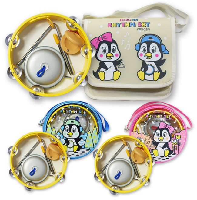 영창 리듬 악기 세트 핑크 YRS-18P, 1개