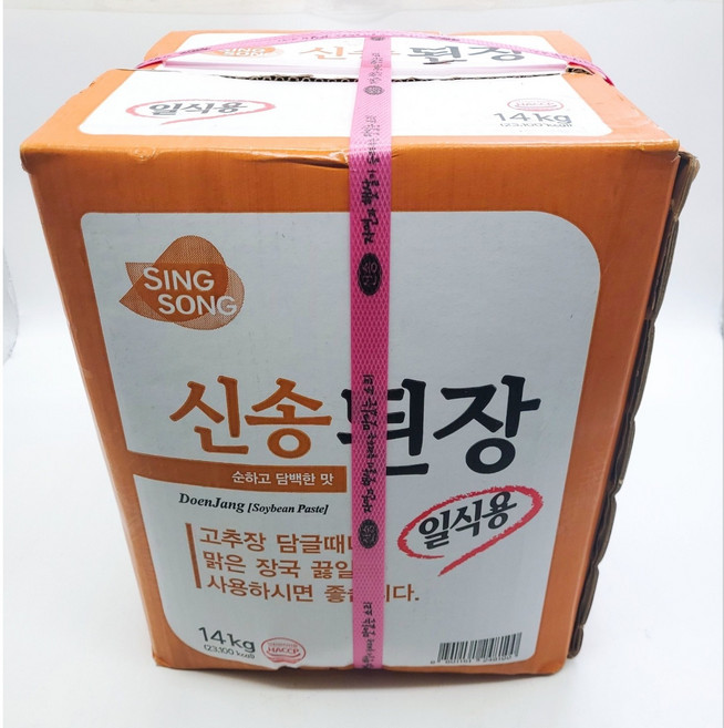 대용량 업소용 일식용 신송된장 14kg 1박스 미소된장국, 1