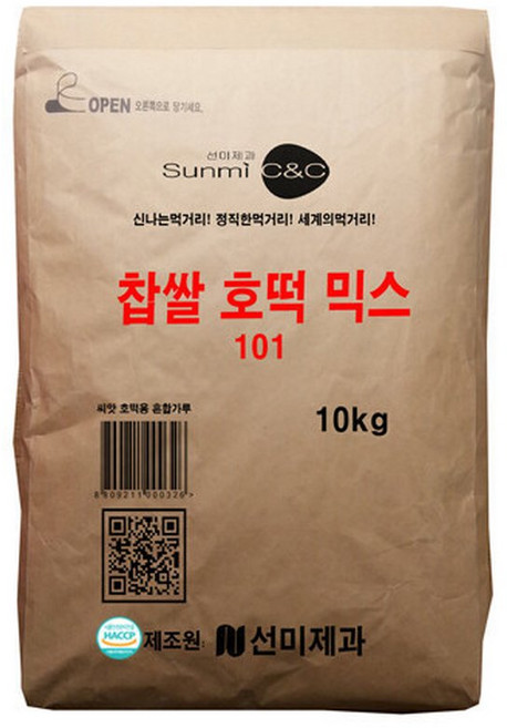 찹쌀호떡믹스101 10kg 1개