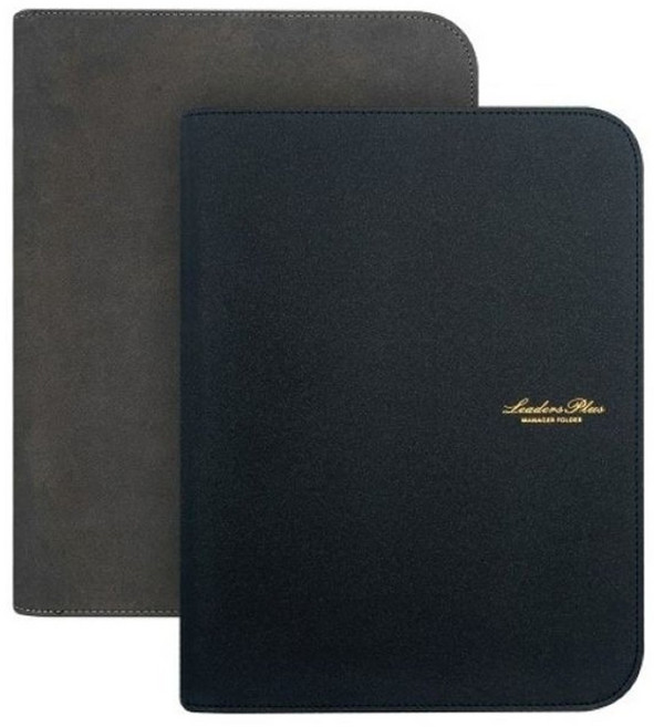 문화 리더스플러스 매니저폴더 수납 지퍼 화일, 1개