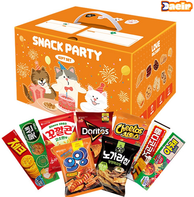 메시지 과자선물세트 (m18) 어린이날 크리스마스 생일, 1개