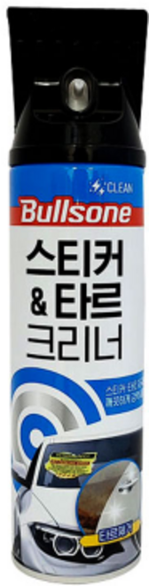 세차용품 스티커 타르 크리너 400ml, 1개