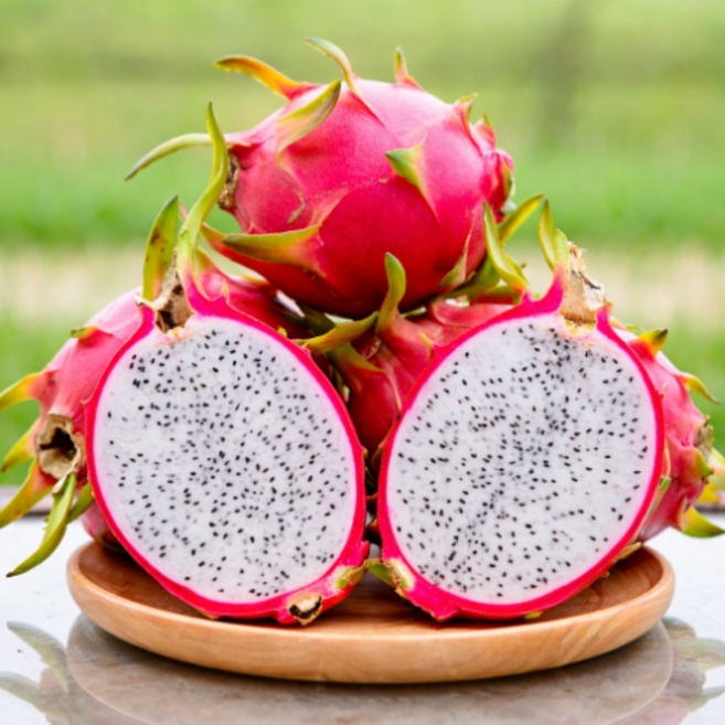 최상품 용과 백용과, 1박스, 1kg 2과