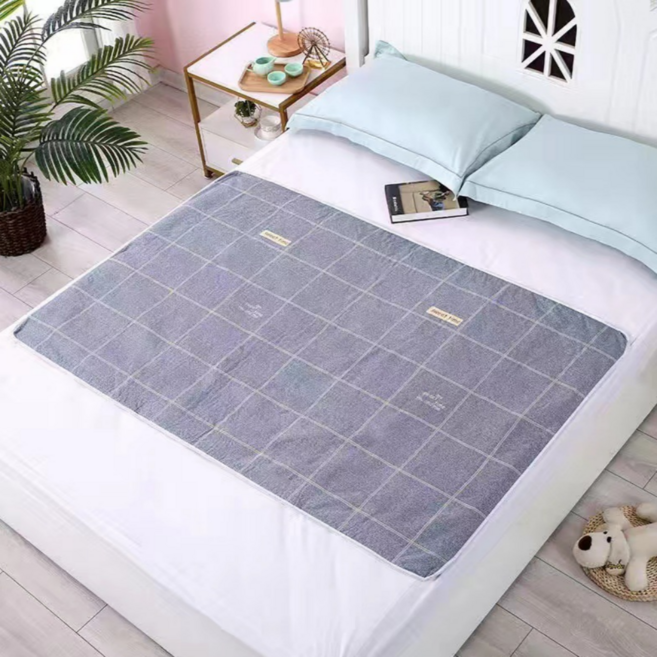 모덱스 강력 방수 고급 방수패드, 네이비 체크