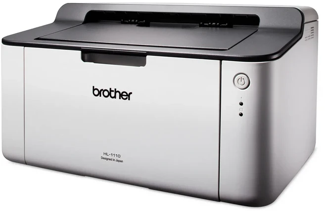 brother HL-1110 L1110單功黑白雷射印表機, 1個, HL-1110內含原廠碳粉-沒有WIFI, Black