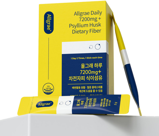 올그래 차전자피환 실리엄허스크 차전자피 식이섬유, 28개, 5g