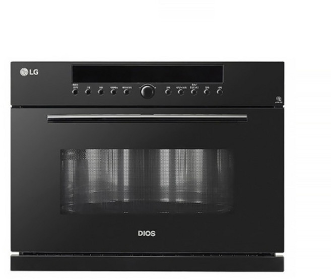 (LG전자) DIOS(디오스) 빌트인 광파오븐 38L 그릴 에어프라이어 레인지 오븐 (블랙/MZ385EBTA), MZ385EBTA