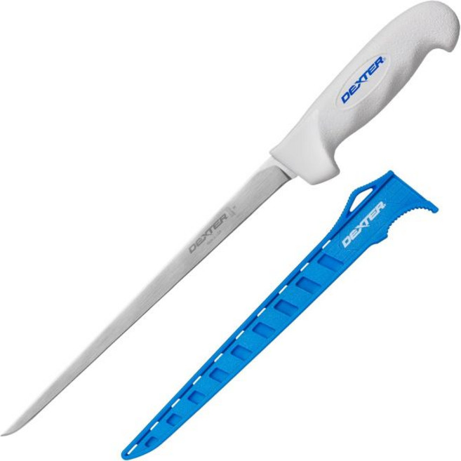 주방칼 주방 덱스터 아웃도어스 7인치 SOFGRIP 유연한 필렛 나이프 | 에지 가드 포함 2106240, 9" Flexible, 1개