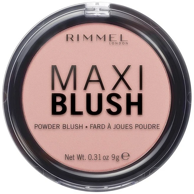 Rimmel 림멜 맥시 006 익스포즈 블러쉬 쉐이드 9g Maxi Blush Shade Exposed, 1개, 상세참조 - 쿠팡