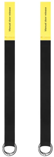 테슬라 모델 Y 비상 손잡이 탈출 스트랩 확장형 수동 도어 릴리스 안전 당김 로프 풀러