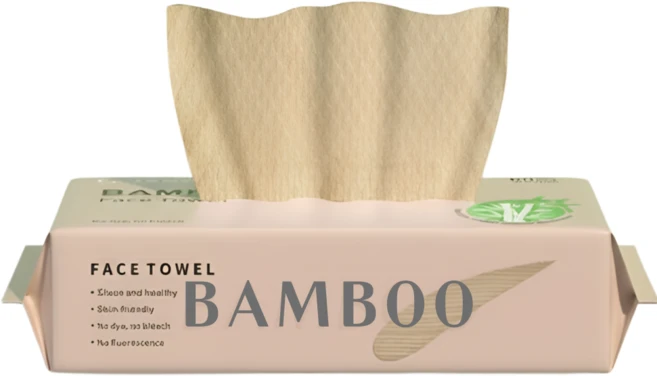 kknoba 밤부 대나무 소프트 일회용 두꺼운 페이스타올 60매, 1개, 60개입 - 쿠팡