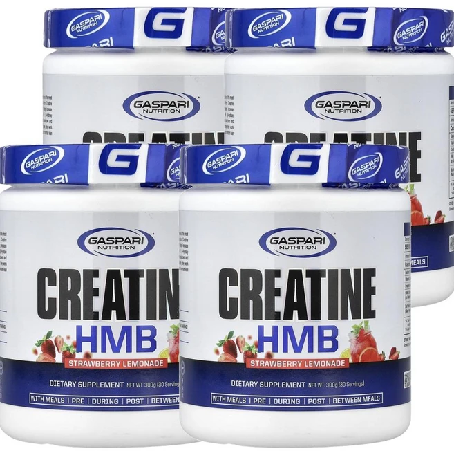 가스파리 크레아틴 HMB 스트로베리 레모네이드 300 g Gaspari Nutrition Creatine HMB Strawberry Lemonade 300g - 쿠팡