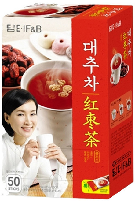 담터 대추차 플러스 50Tx1개+사은품, 12g, 50개입, 1개