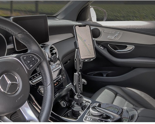 ARKON 아콘 무선N오토 FOD 더블로버스트 AWCRM2X323 차량용 컵홀더 무선충전 핸드폰 거치대, 포토후기 구매, 1개