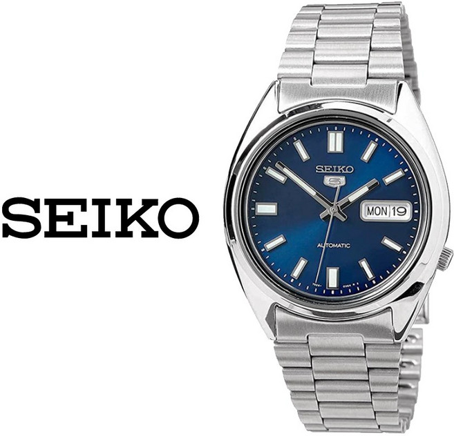 세이코 SEIKO5 국내재고 오토매틱 남성 메탈 손목시계 SNXS77K1