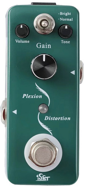 기타이펙터 ISET 일렉트릭 기타 이펙트 페달 오버드라이브 바이패스 디스토션 부스터 컴프레서 퍼즈 플랜저 트루 부품, PD-8B Distortion