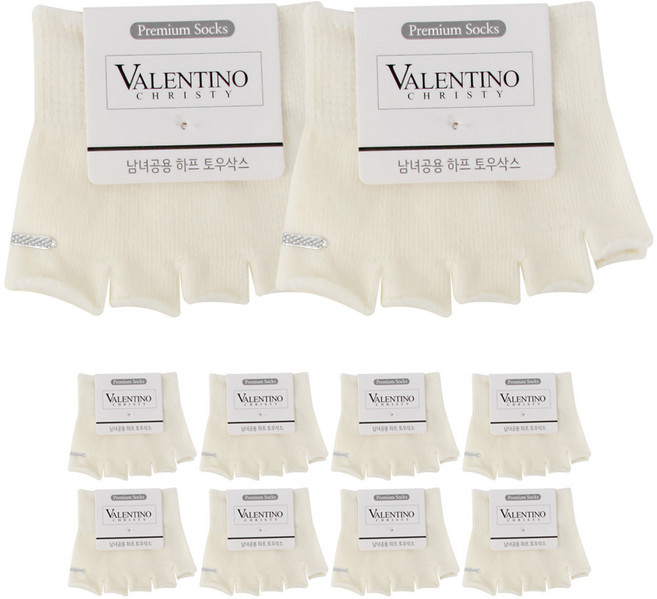 남녀공용 발가락 오픈 이너 삭스/발가락양말/토우컷 _10켤레 (땀흡수 무좀 습진예방)