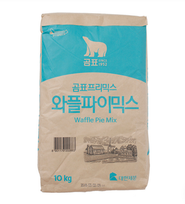 곰표 와플파이믹스, 10kg, 7개