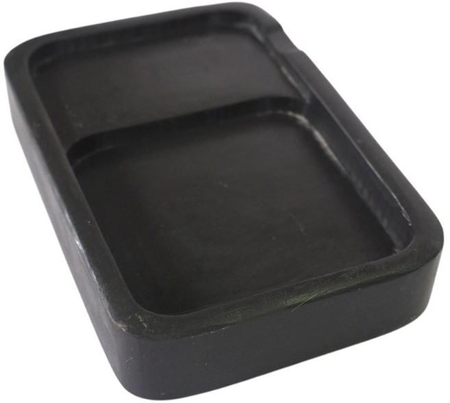 汶采 新式雙面玉山硯 易於清洗 書法繪畫皆宜, 詳見包裝