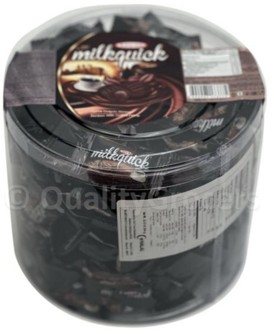 Tayas 터키 디저트 타야스 밀크퀵 커피 캔디 개별 포장된 하드 필링이 들어간 본봉 1000그램 35.27온스, 1개